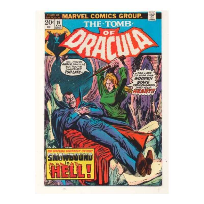 Tomb of Dracula (1972 series) #19 in Very Fine + condition. Marvel comics [u~