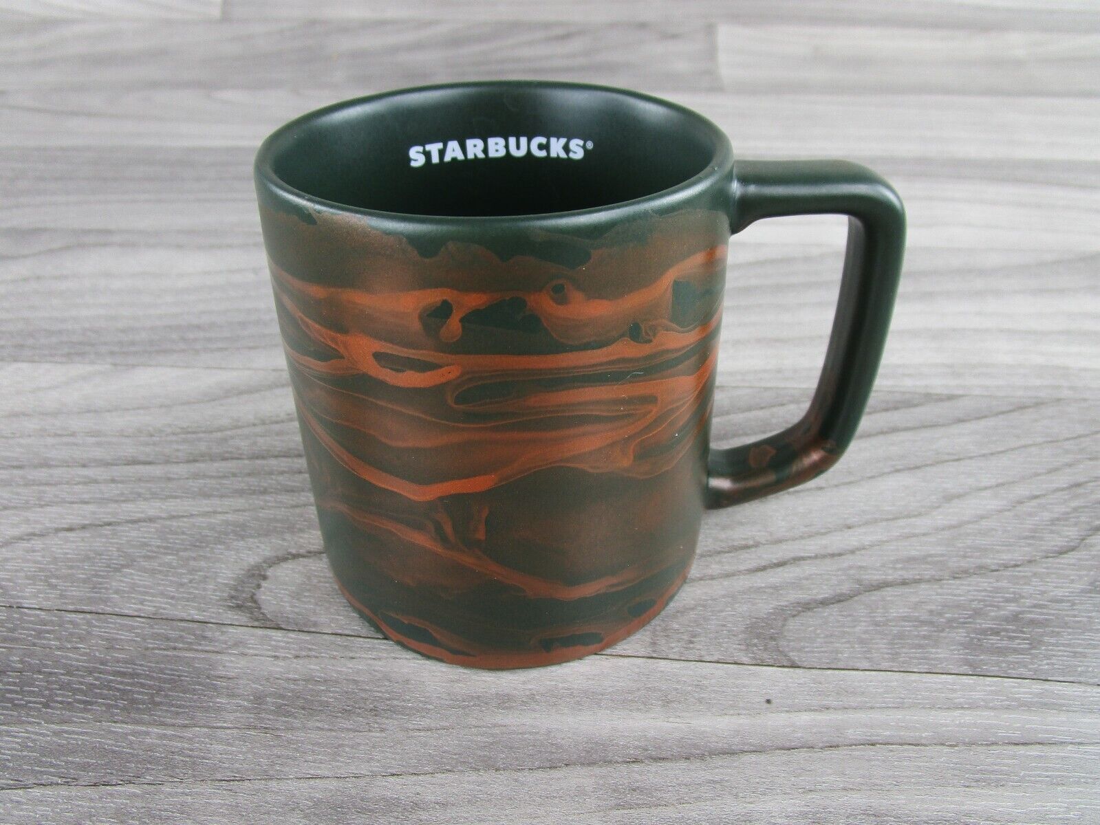 STARBUCKS Coffee Mug Collectors 2022 Spring Rose Copper 12oz