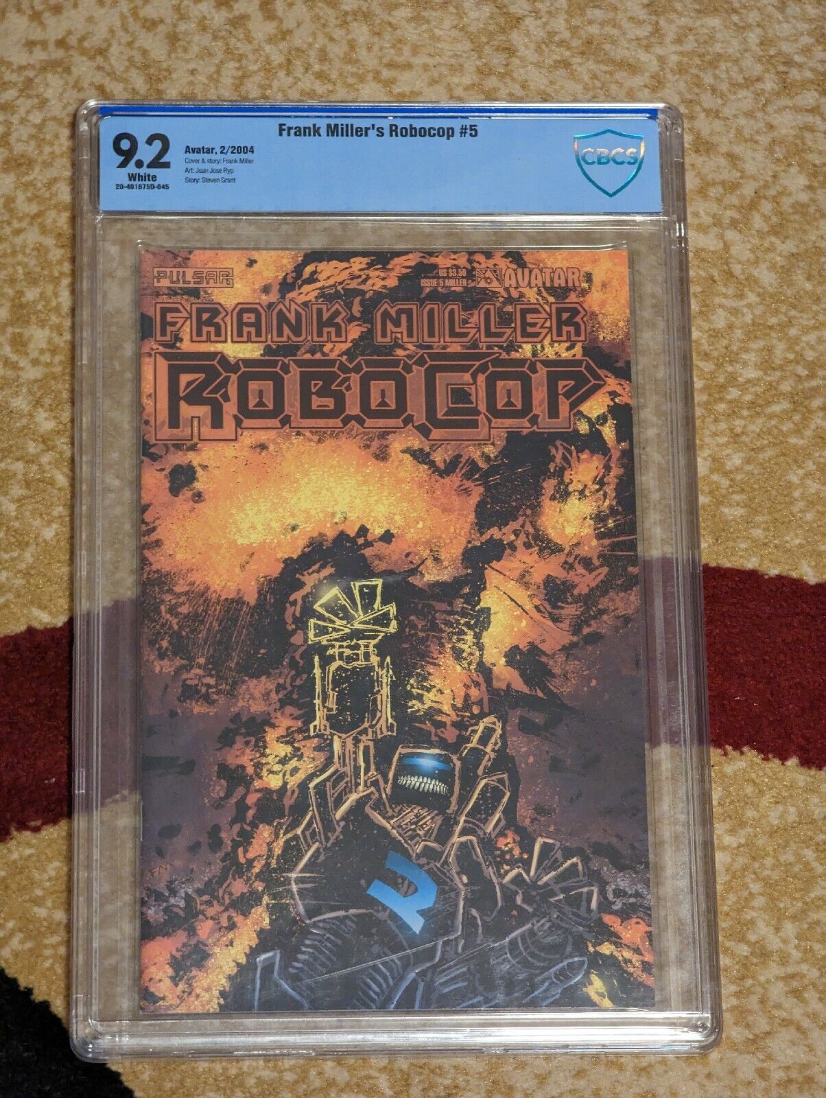 Frank Miller's Robocop #5 Frank Miller Variant - Avatar Comics 2004 CBCS 9.2