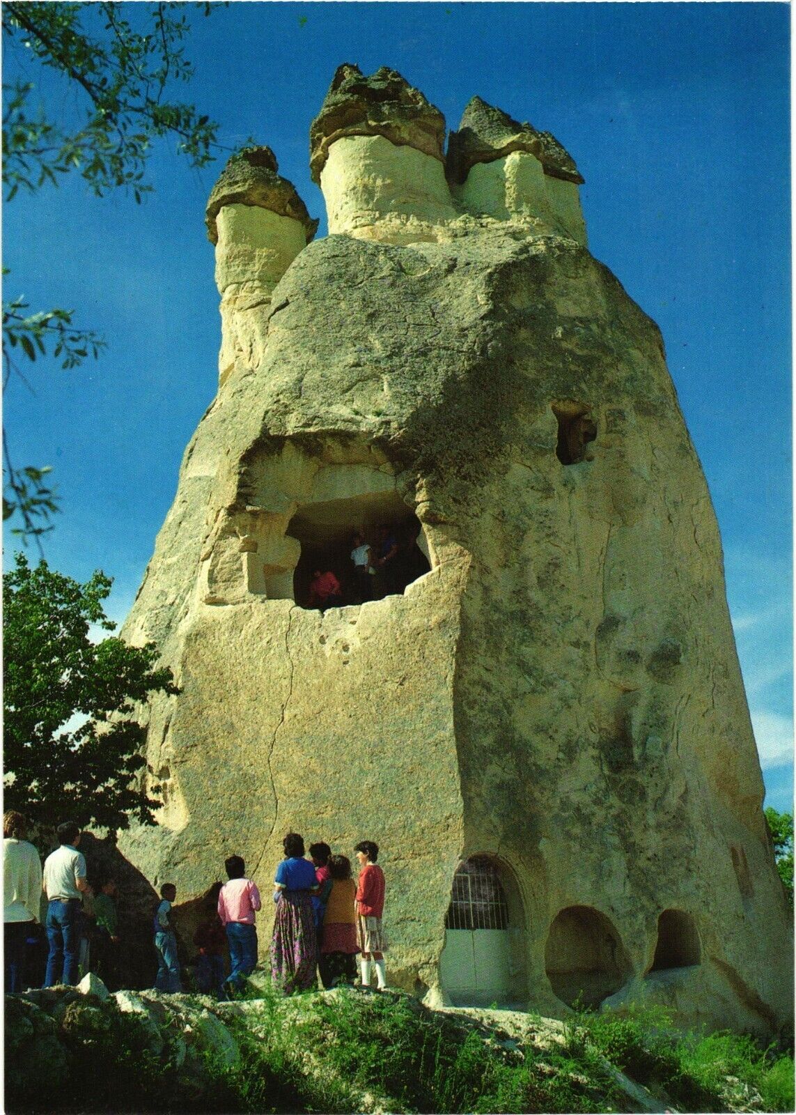 Pasabag Valley, Mushroom-shaped Fairy Chimneys, Cappadocia, Turkey Postcard