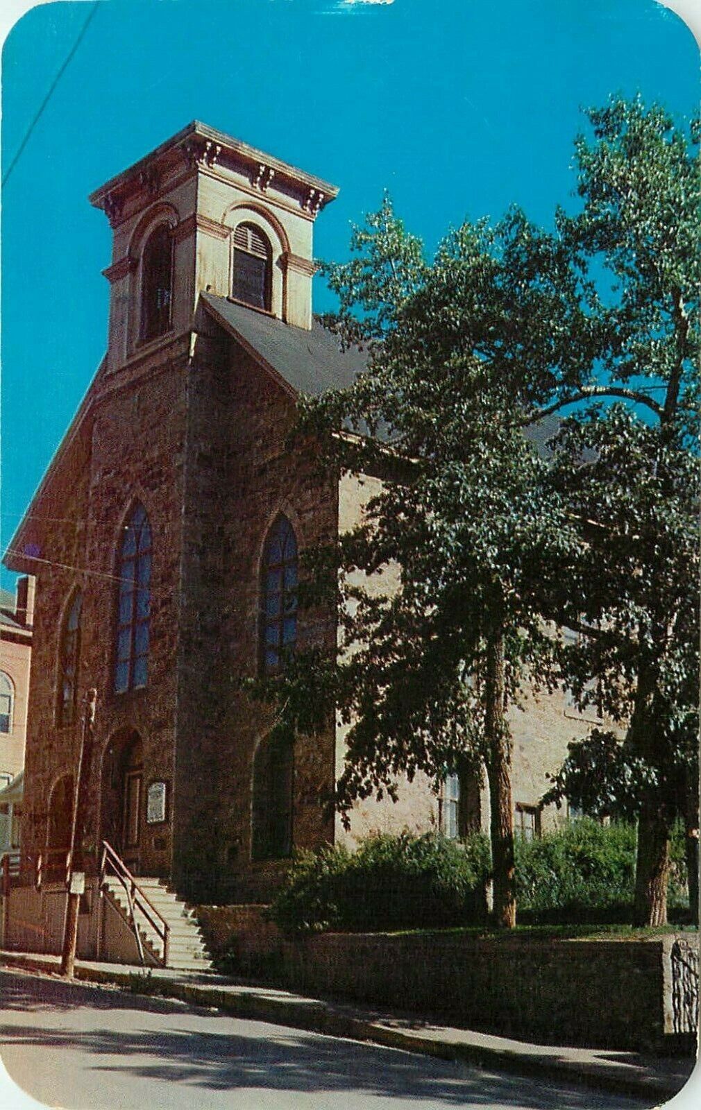 St James Methodist Church Central City Colorado CO Postcard