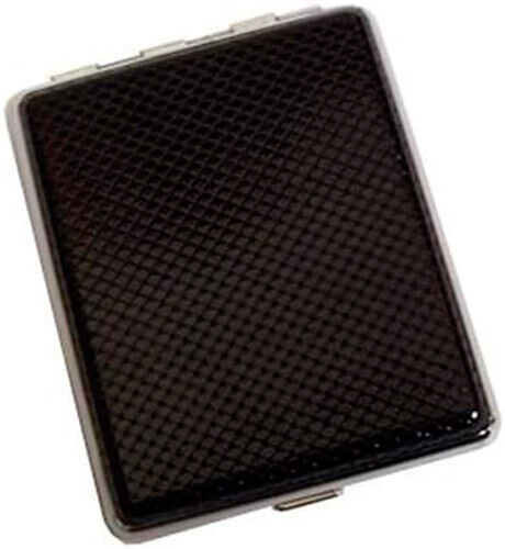 100\'s Double Sided Crush-Proof Leather Cigarette Case Holds 18 Cigarettes - 3024