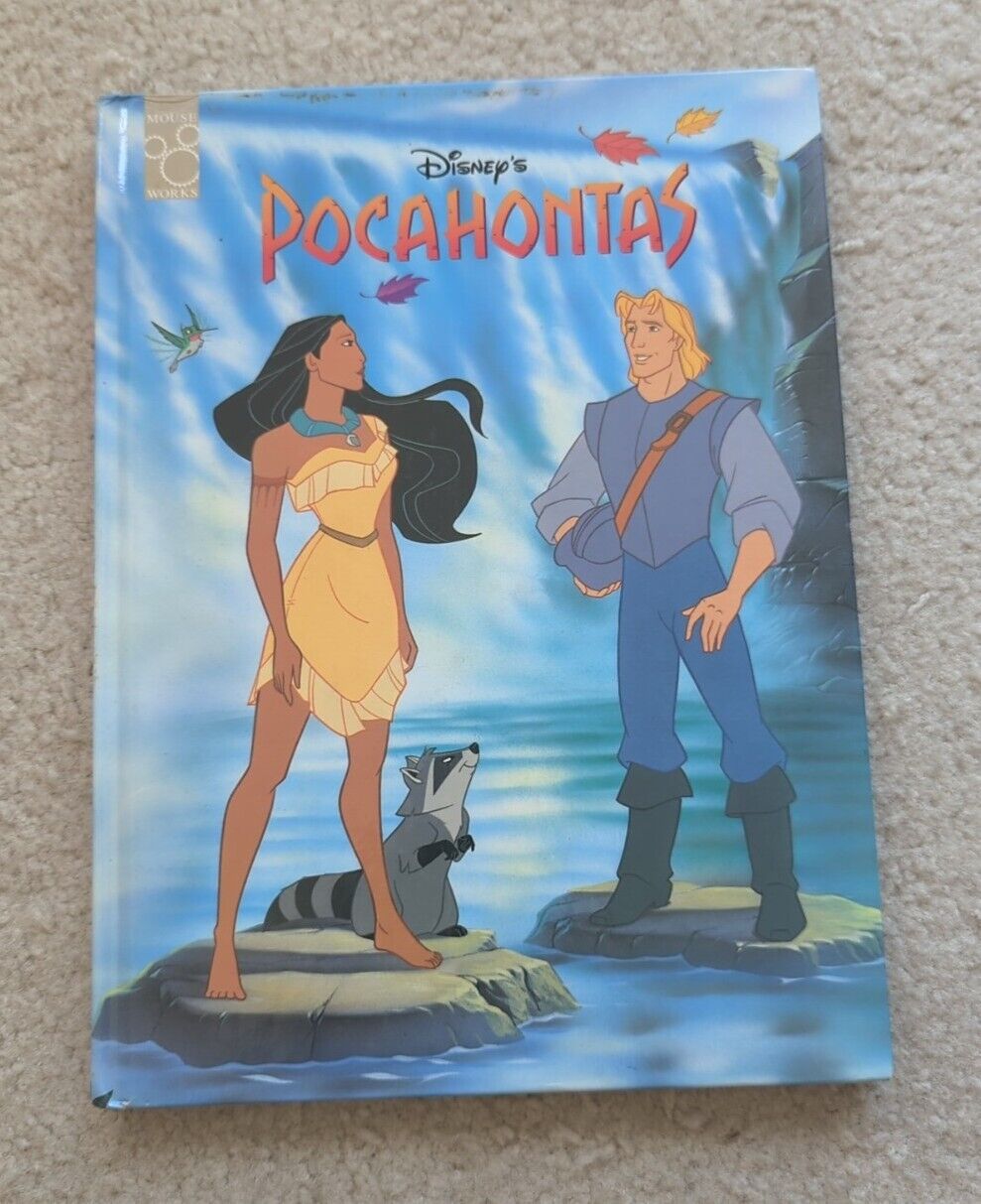 Vintage Disney Mouse Works Pocahontas Book