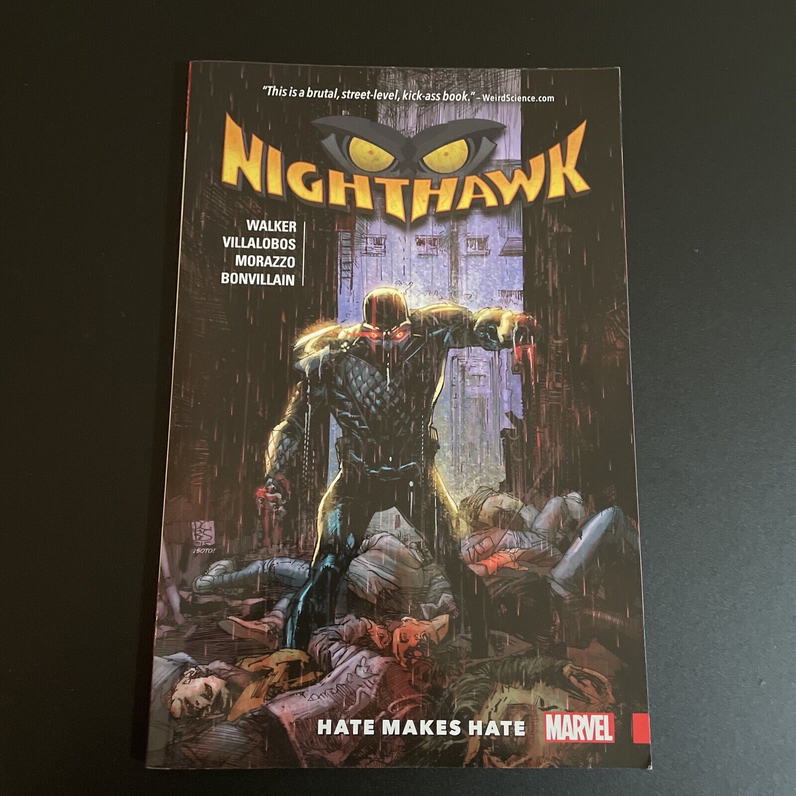 Nighthawk: Hate Makes Hate TPB 2016 David F. Walker Marvel Comics
