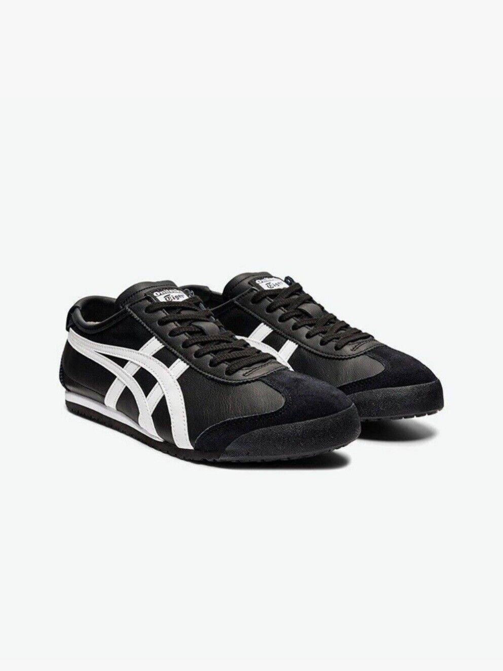 2024New Onitsuka Tiger MEXICO 66 Classic Unisex Shoes Black/White Retro Sneakers