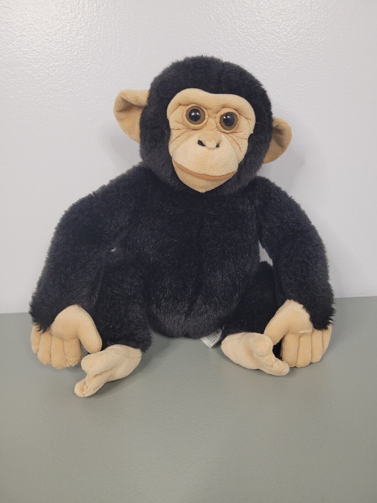 Disney Parks Monkey Plush Worldwide Conservation Fund Black Chimp Stuffed Animal