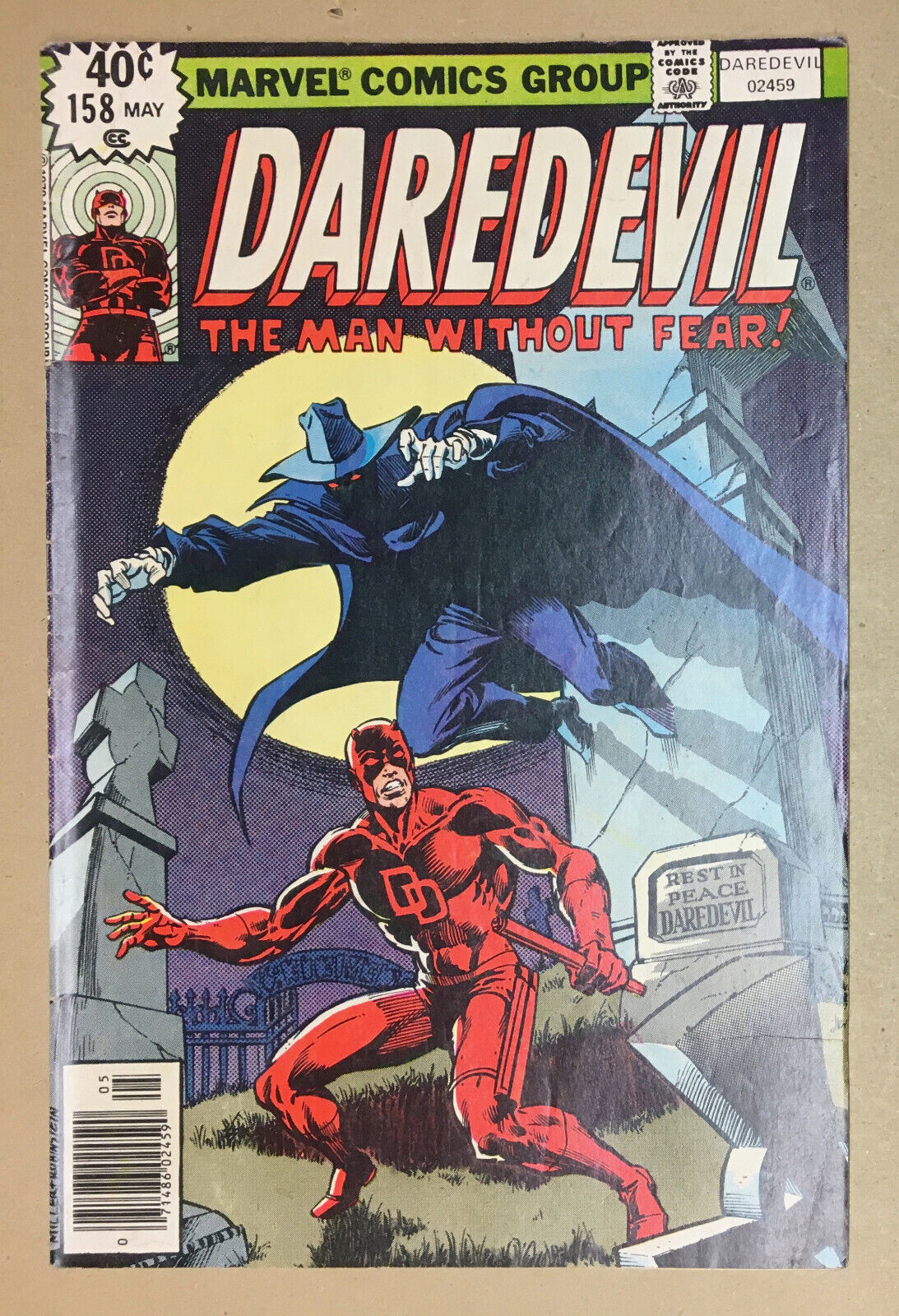 Daredevil #158 (1979) | First Frank Miller art | Very Good minus | VG- | 3.5
