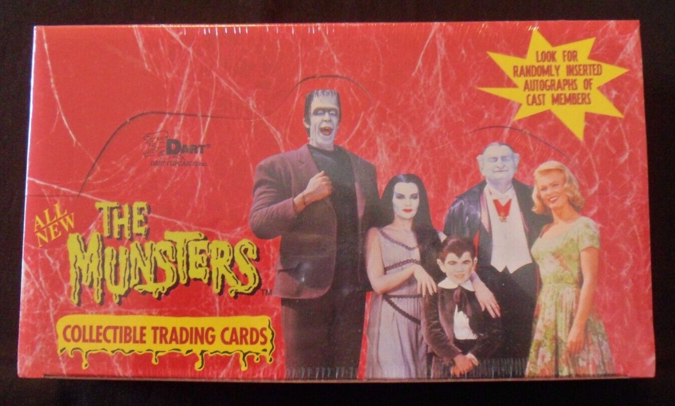 1997 All-New The Munsters: Series 2 (Dart) FACTORY SEALED BOX of 36 Packs