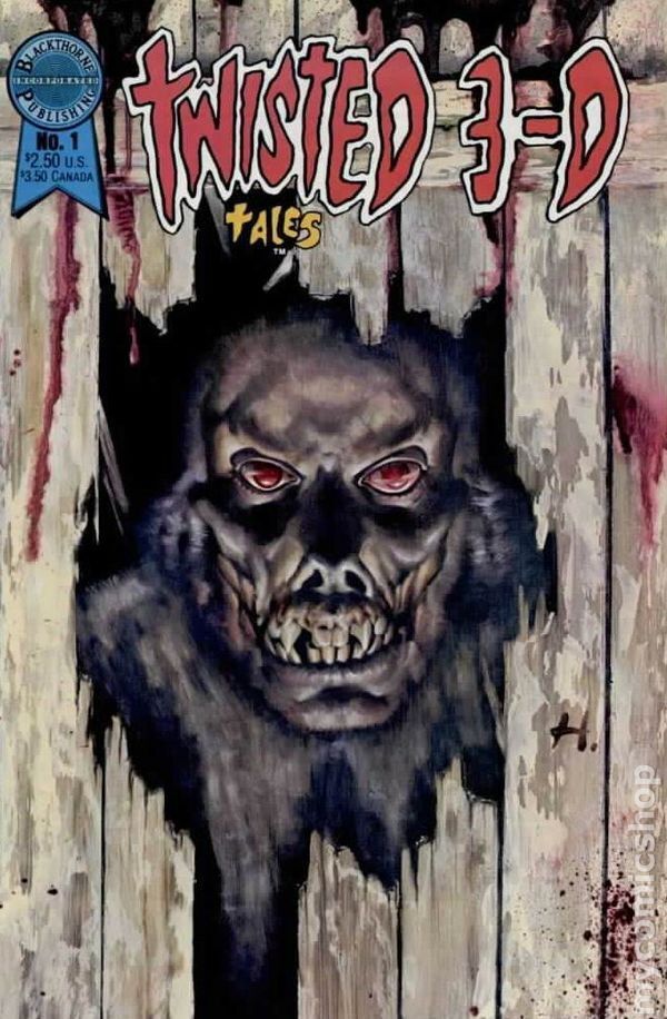 Twisted Tales 3-D #1 FN 1996 Stock Image