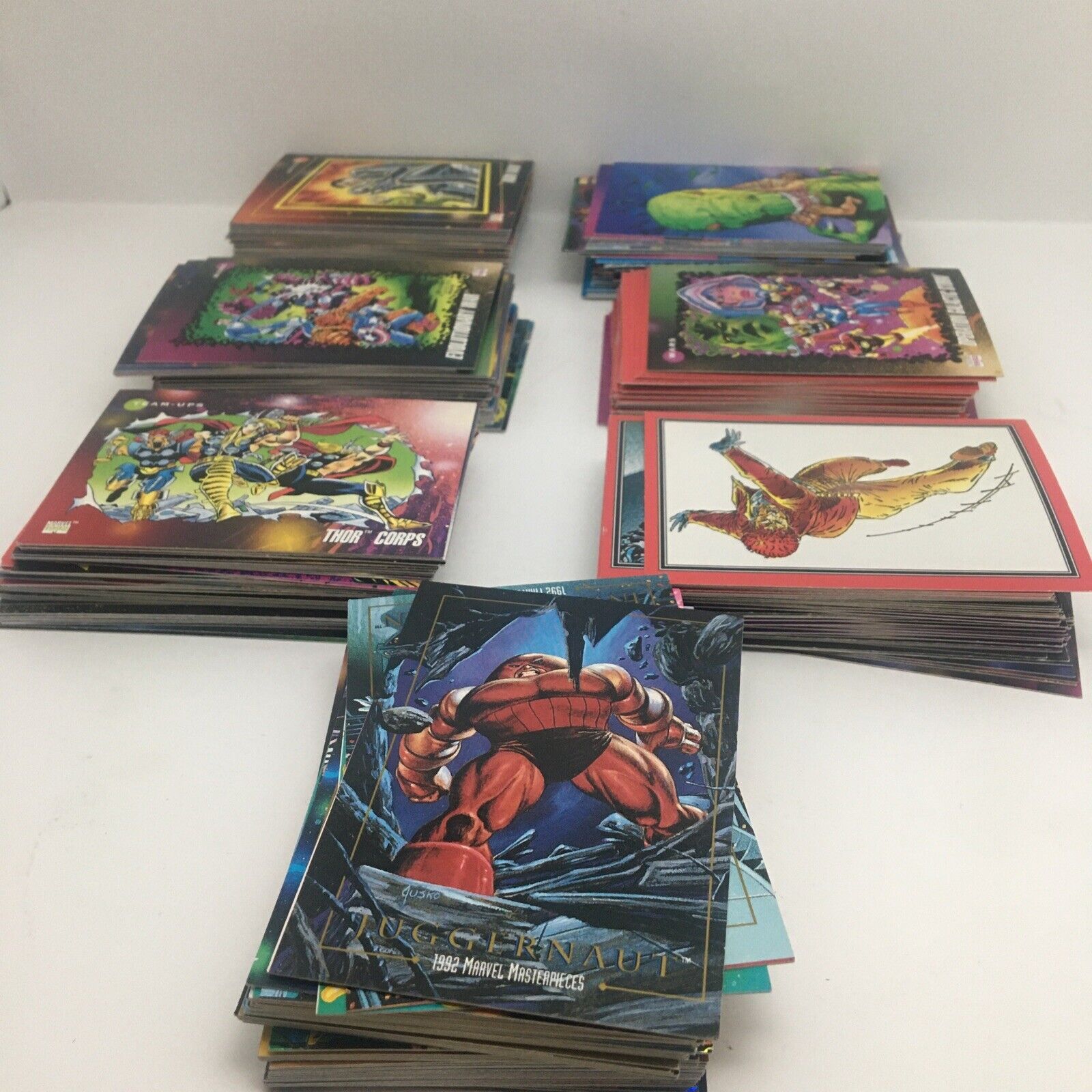 Lot Of 50 Random Vintage Marvel Cards