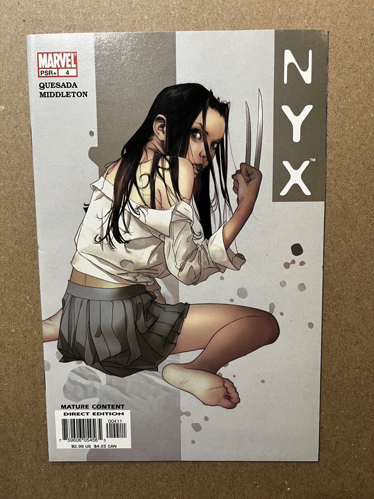 NYX #4 (2004) - 1ST X-23 COVER/ 2ND APPEARANCE - High Grade