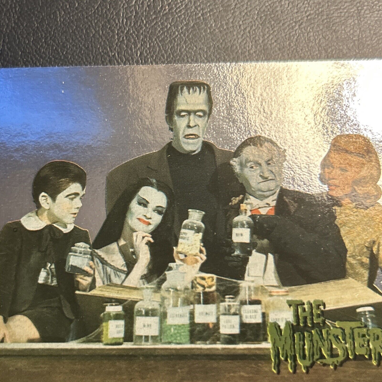 Jb3c The Munsters Deluxe Collection 1996 #25 Trivia Monsters, Family herman lily