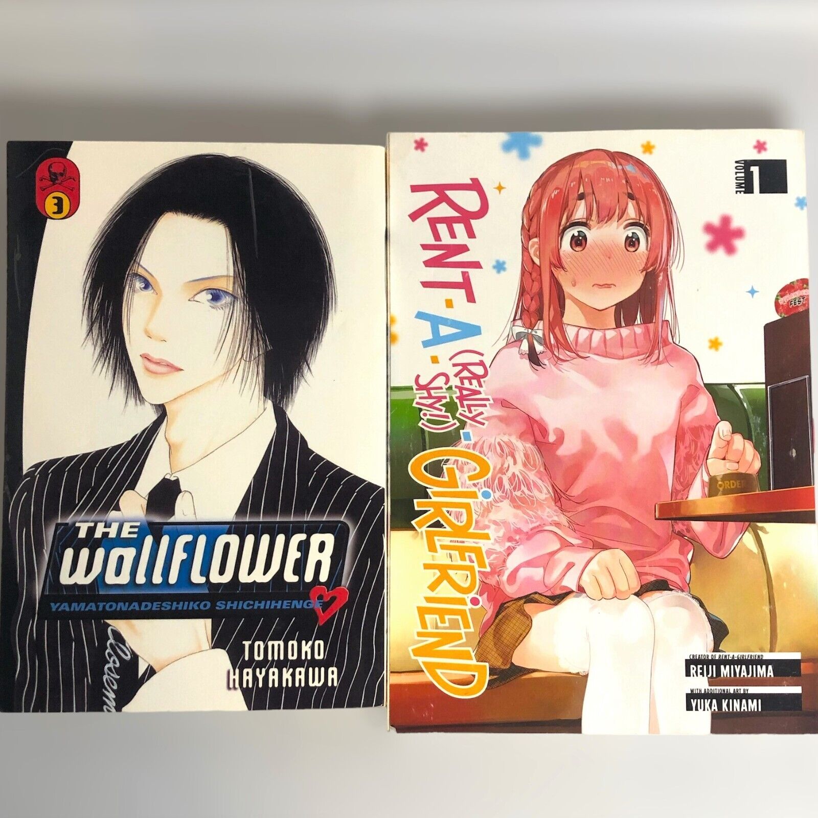 Manga Lot The Wallflower Vol 1 (Hayakawa) Rent a Really Shy Girlfriend vol 1