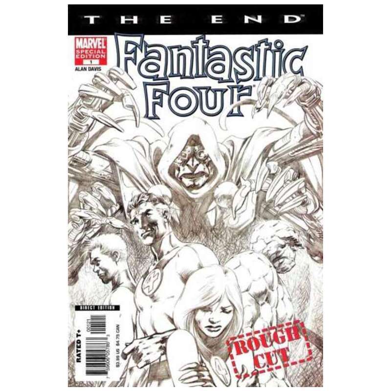 Fantastic Four: The End #1 Rough Cut Marvel comics NM+ [b~