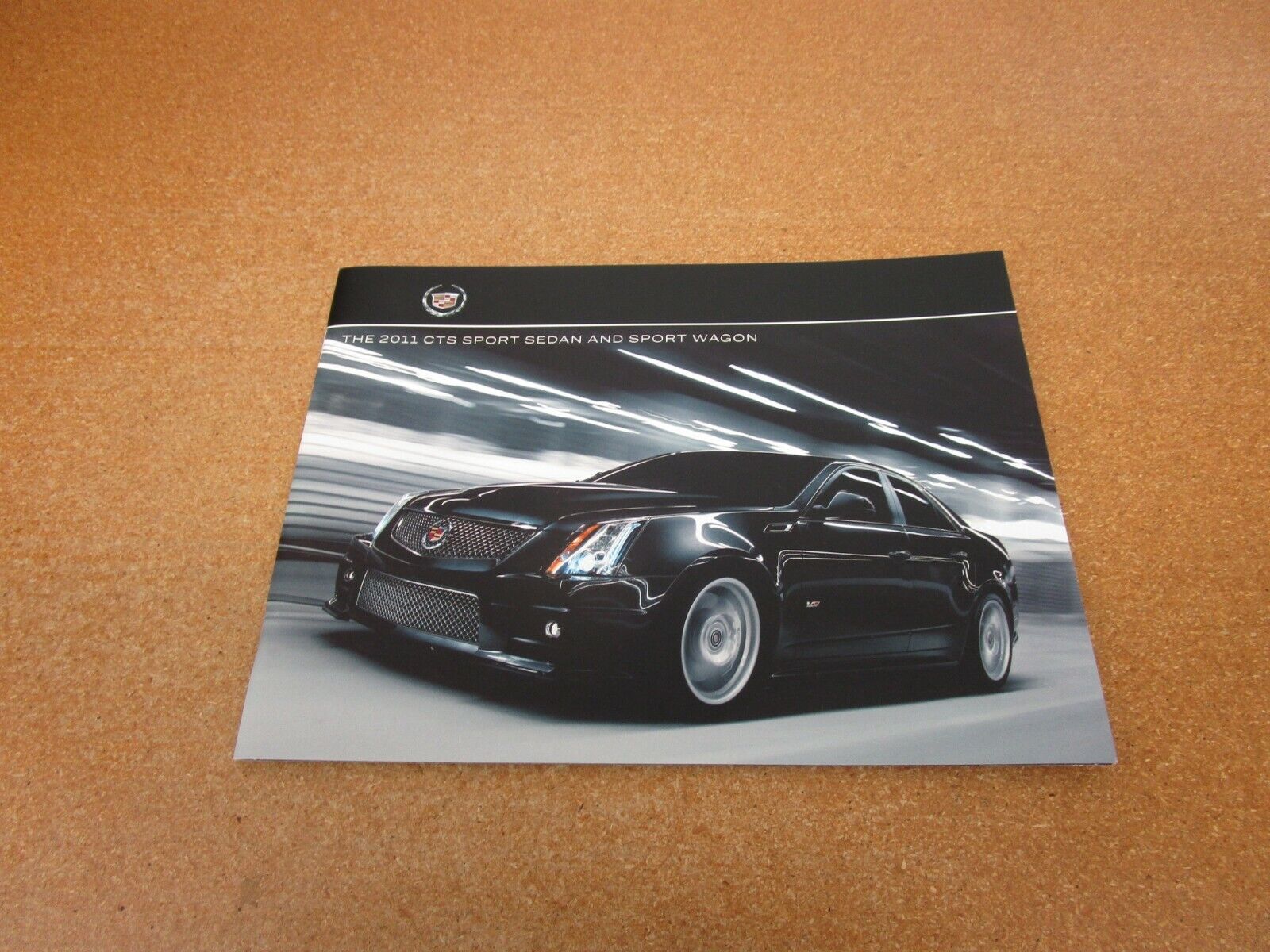 2011 Cadillac CTS CTS-V Sedan Wagon sales brochure dealer literature 18 page