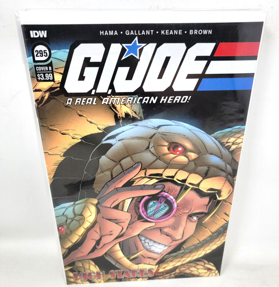 G.I. JOE : A REAL AMERICAN HERO #295 COVER B *2022* 9.4