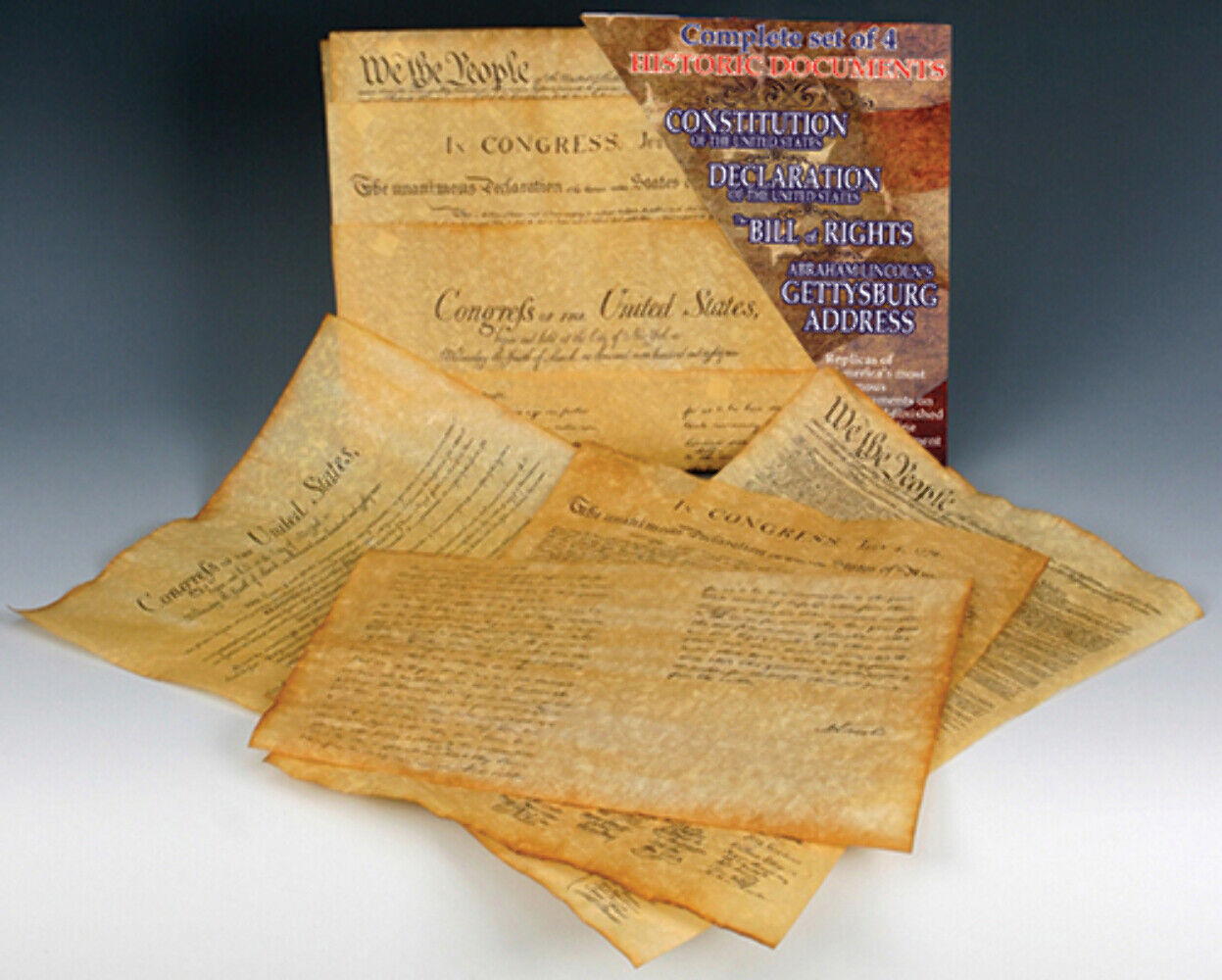 Set of Four Historic Documents