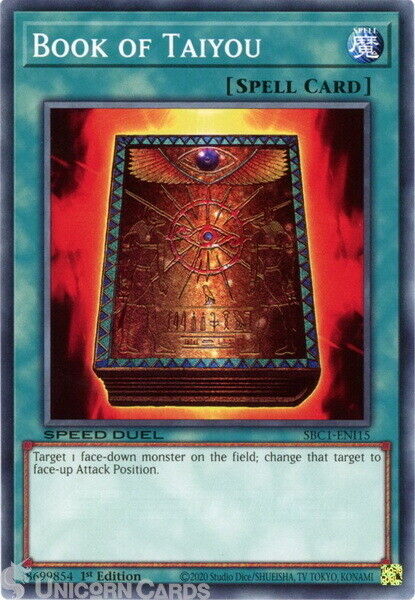 SBC1-ENI15 Book of Taiyou :: Common 1st Edition YuGiOh Card