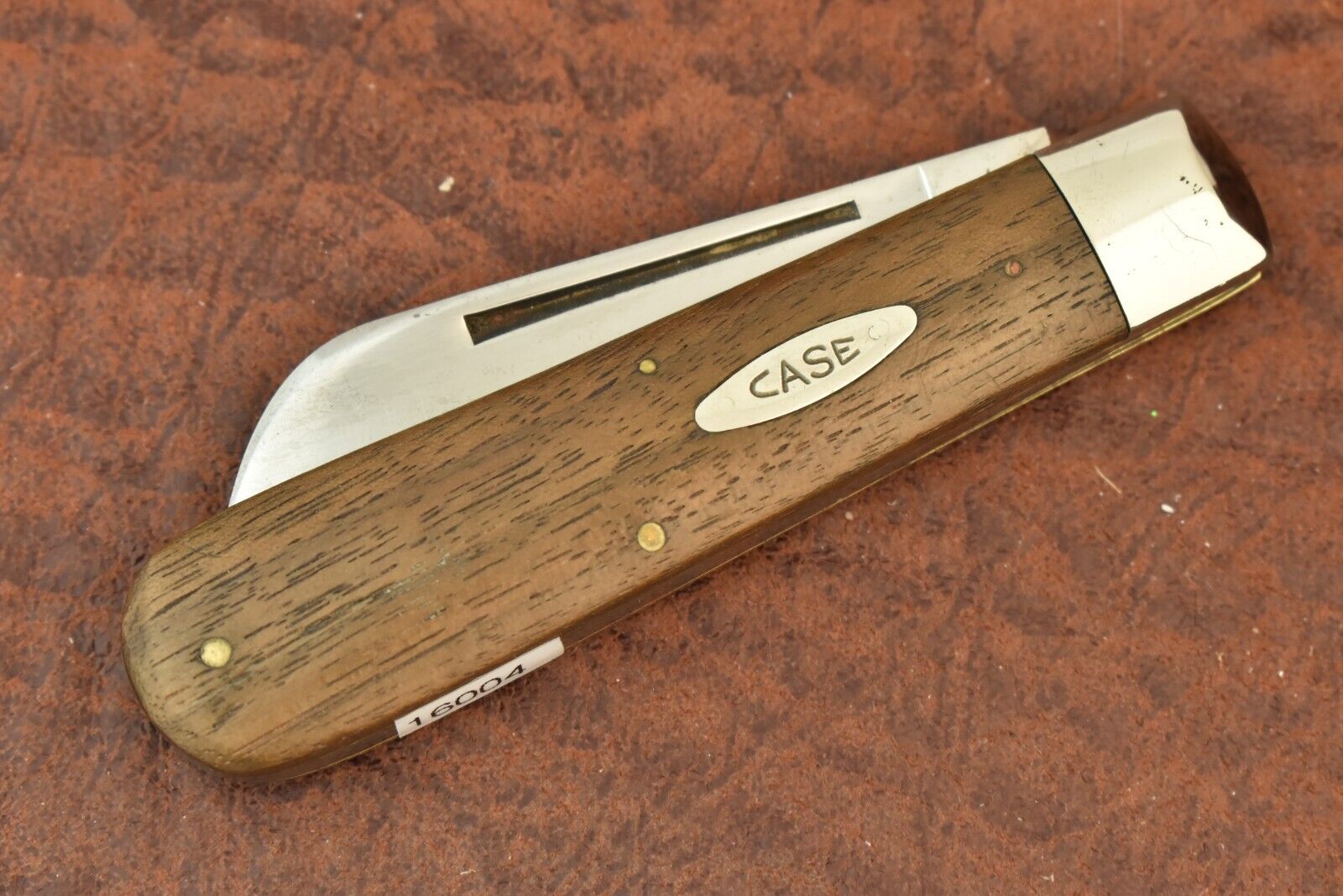 CASE XX USA 4 DOT 1976 SMOOTH WOOD BIG WHALER STYLE JACK KNIFE 11031 SH (16004)