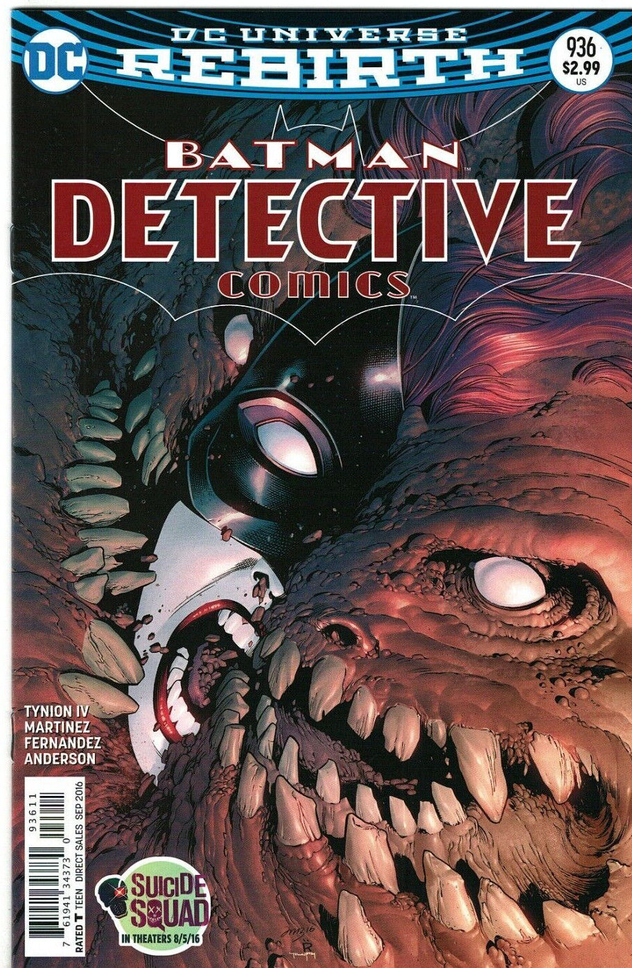 Batman Detective Comics #936 Rebirth DC Comics 2016 50 cents combined shipping