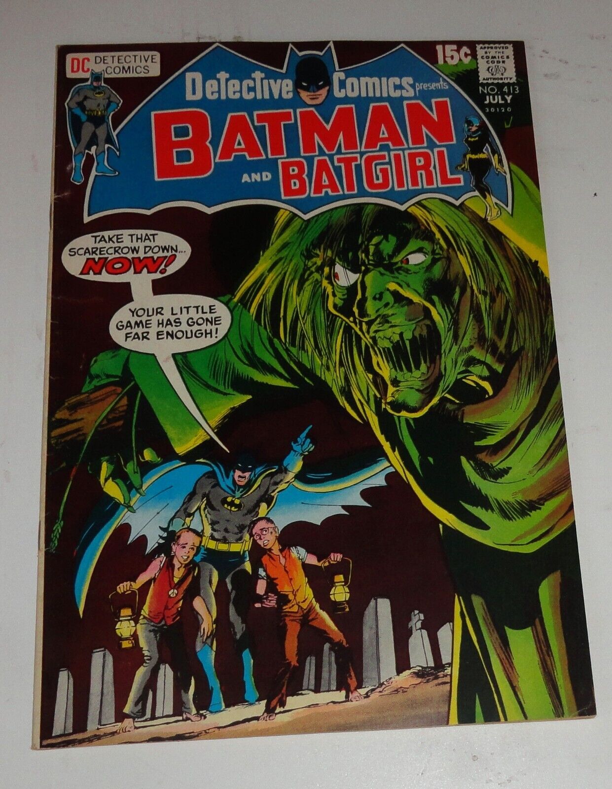 BATMAN # DETECTIVE COMICS #413 NEAL ADAMS CLASSIC COVER VF/VF+
