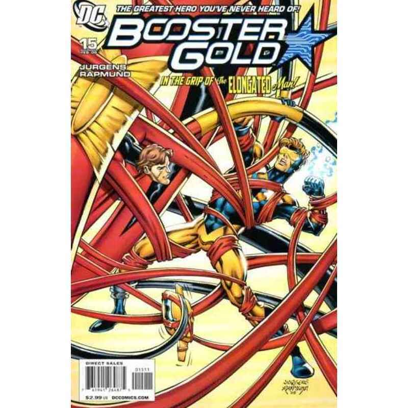 Booster Gold (2007 series) #15 in Very Fine + condition. DC comics [w`