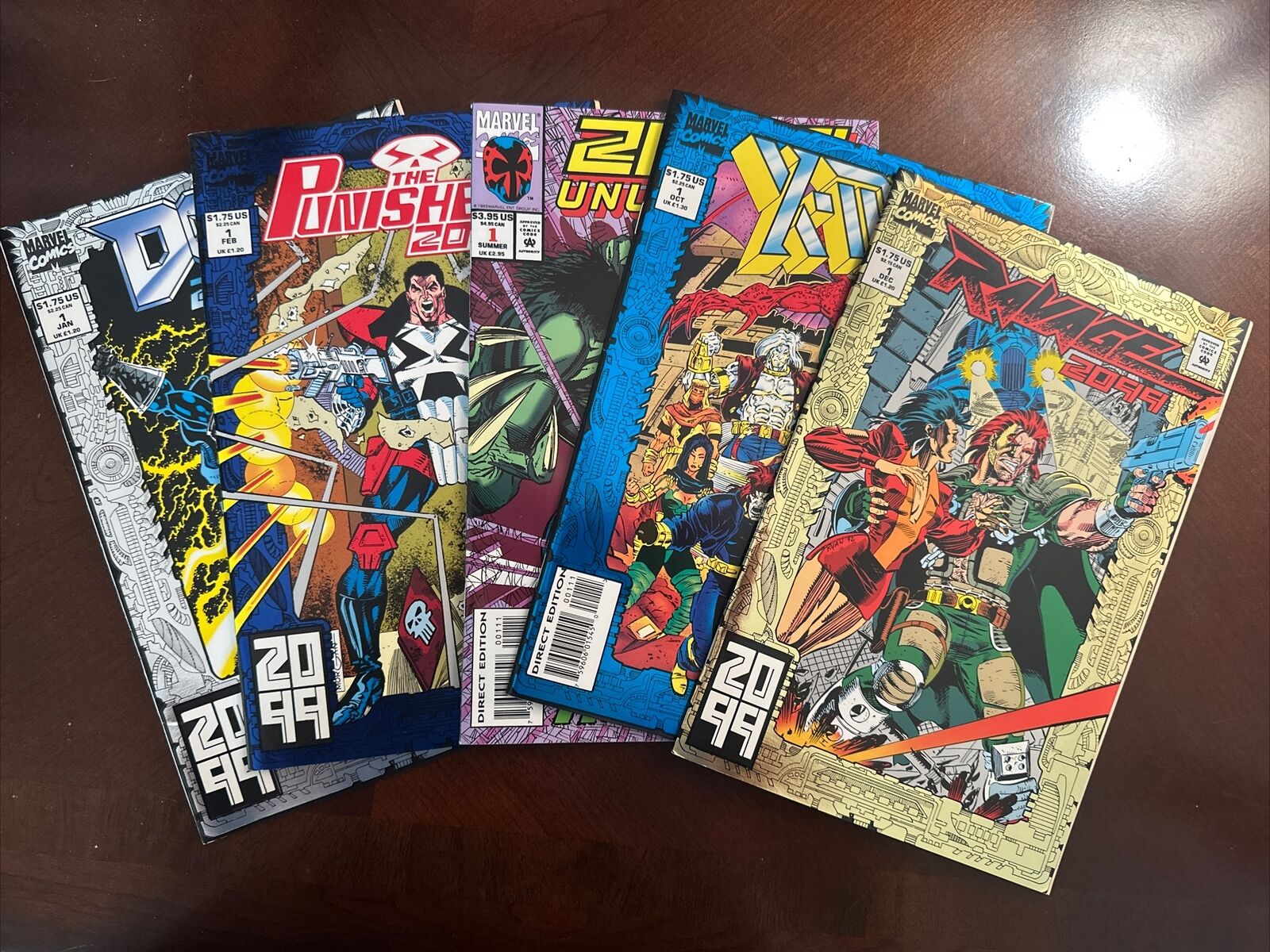 2099 Lot- Punisher, Doom, Ravager, X-Men, And Unlimited 