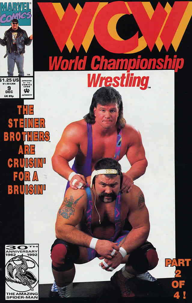 WCW World Championship Wrestling #9 VF; Marvel | Steiner Brothers - we combine s