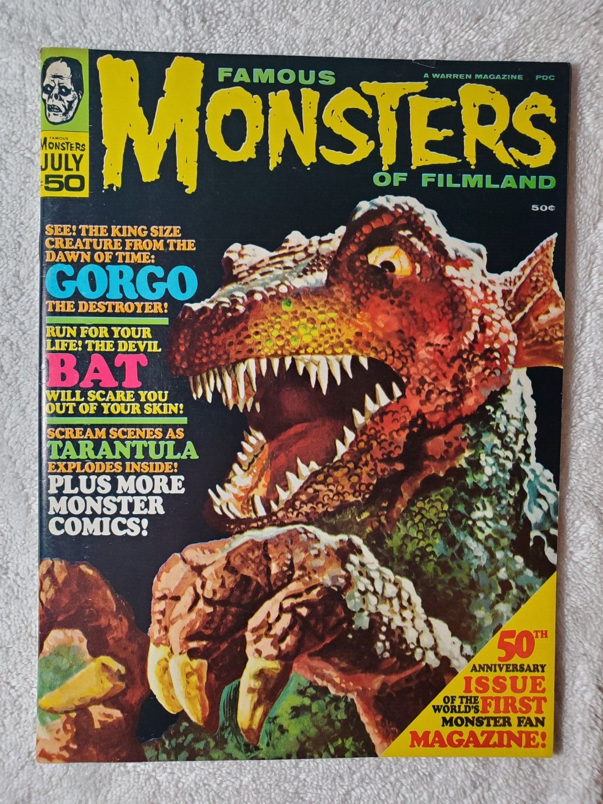 Famous Monsters of Filmland #50, Forest Ackerman, Warren Publishing, 1968