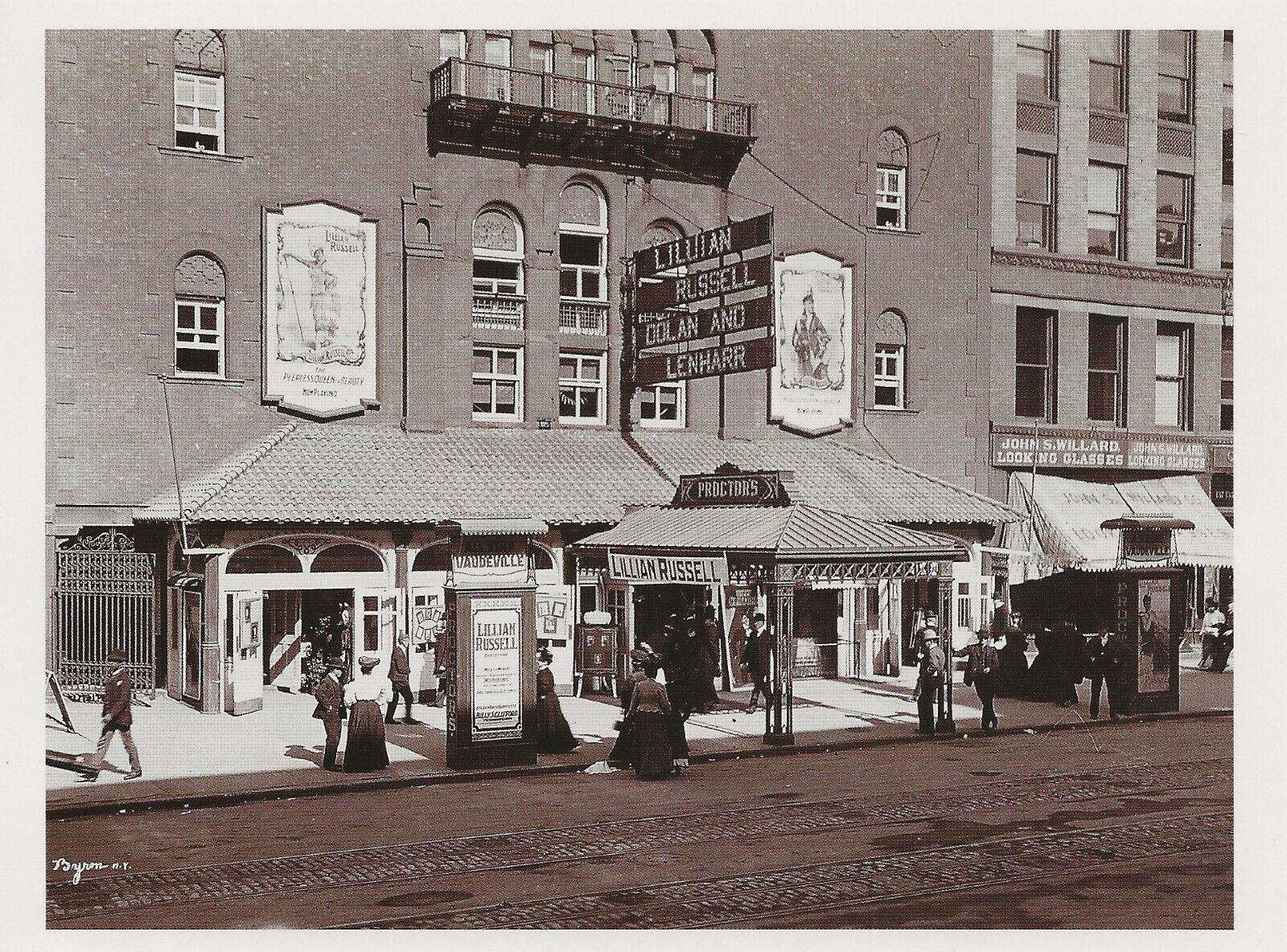 Postcard Proctor\'s 23rd Street Theatre, NYC 1905 (Vaudeville) MINT Unused