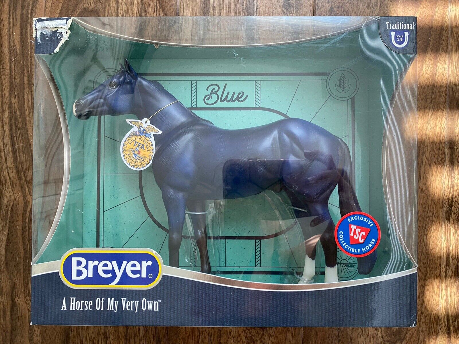 Breyer Horse TSC Collectible Blue Agricultural FFA NIB 