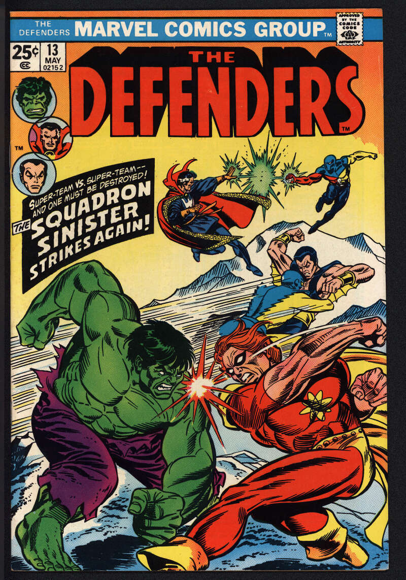 DEFENDERS #13 6.5 // MARVEL COMICS 1974