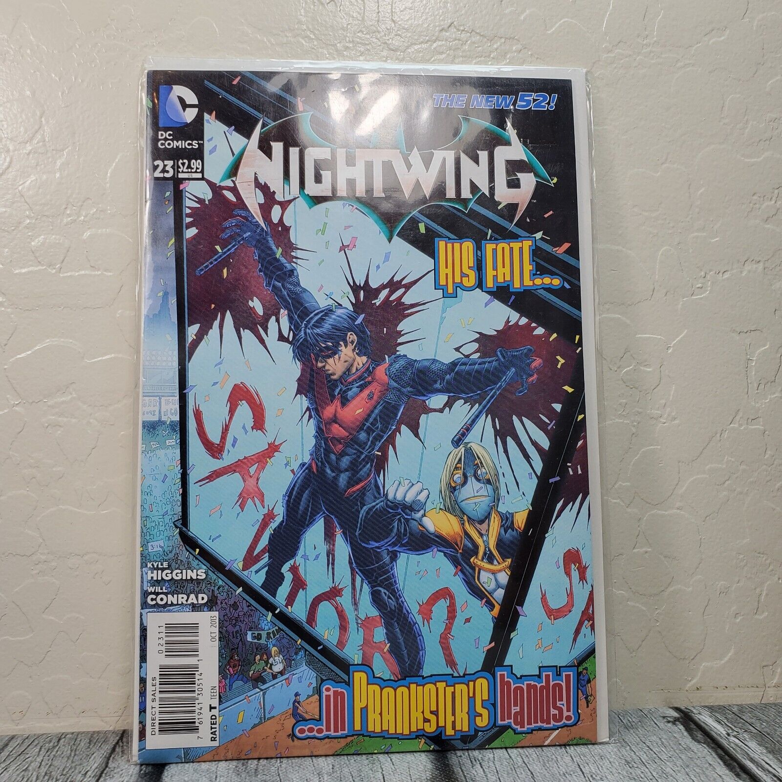 DC Comics The New 52 Nightwing #23 2013 Modern Comic Book Sleeved Boarded
