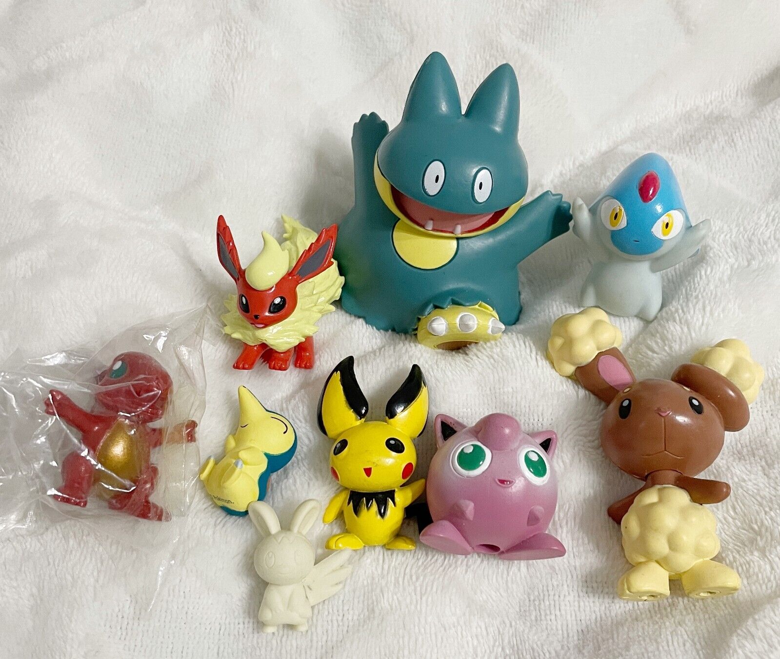 Nintendo and Jakks, Pokemon Pocket Monsters Lot of 9 PVC Mini Figure