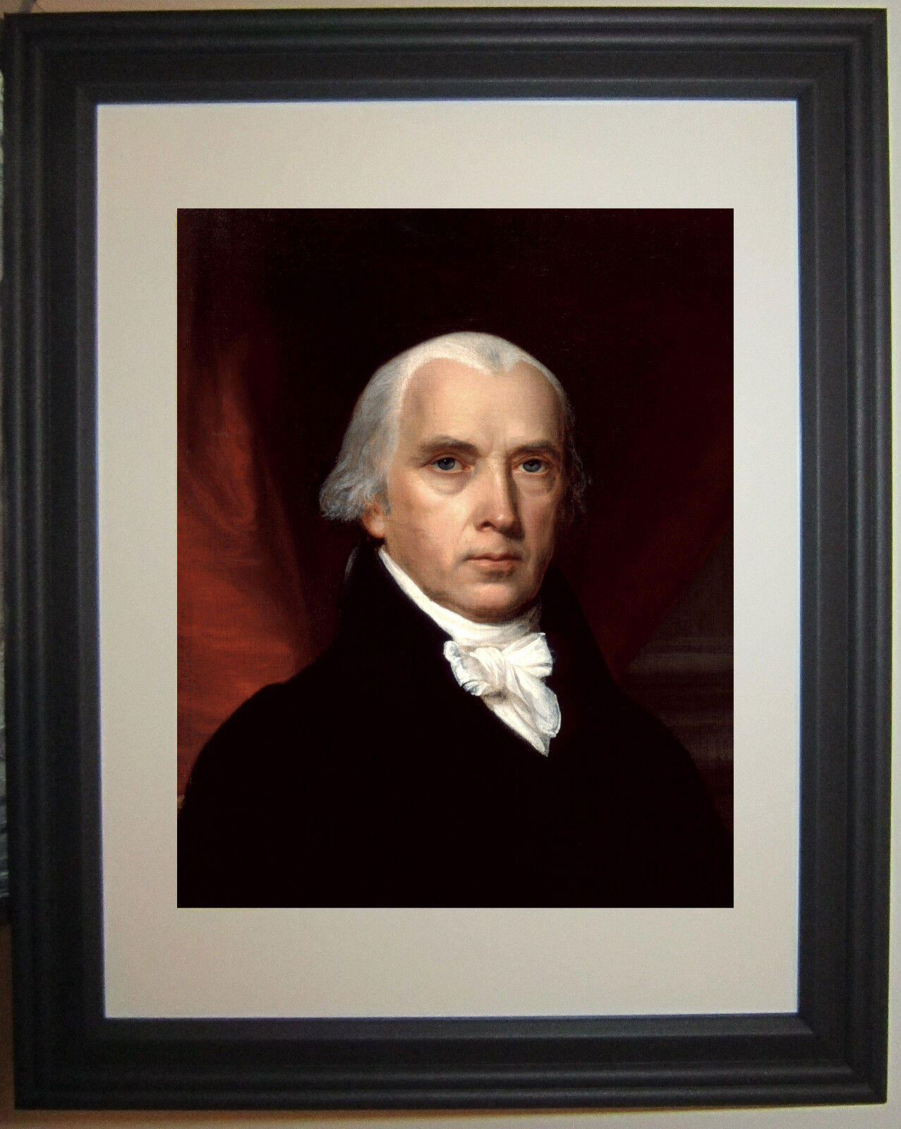 President James Madison Founding Father Framed Photo Portrait Picture