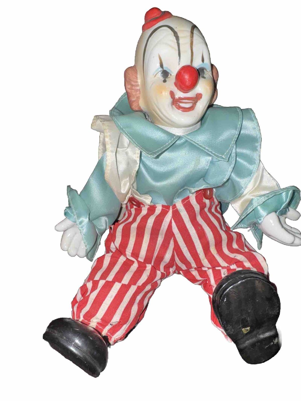 VICTORIA IMPEX Porcelain 18'' Sitting Clown Doll