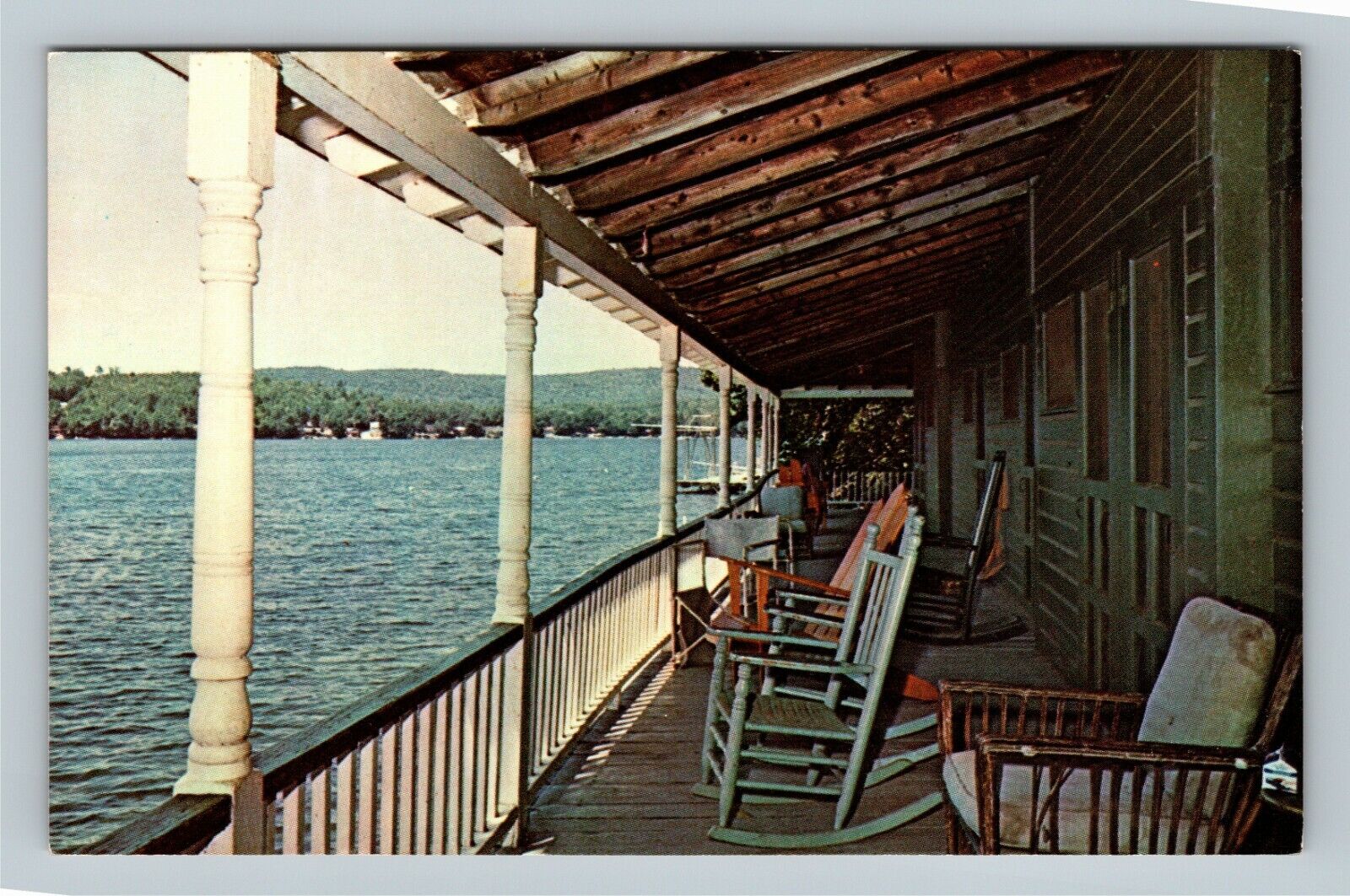 Spofford NH, Camp Notre Dame, Lake Spofford, New Hampshire Vintage Postcard