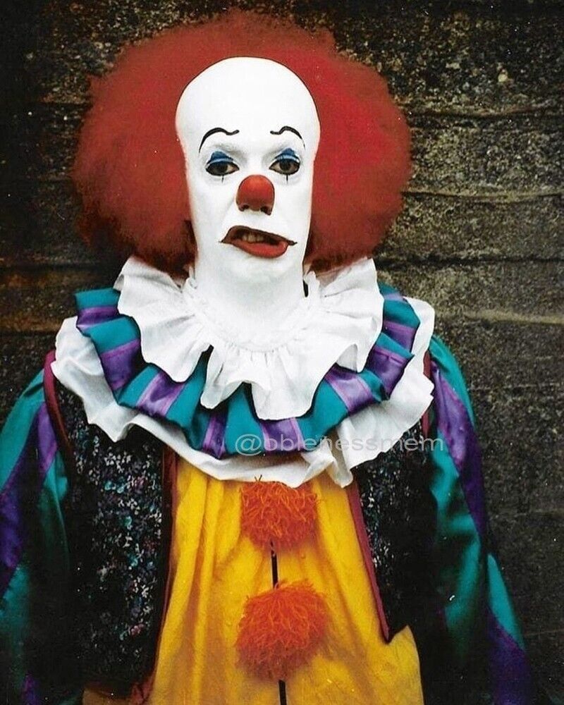 8x10 IT Pennywise 1990 GLOSSY PHOTO photograph picture print tim curry clown