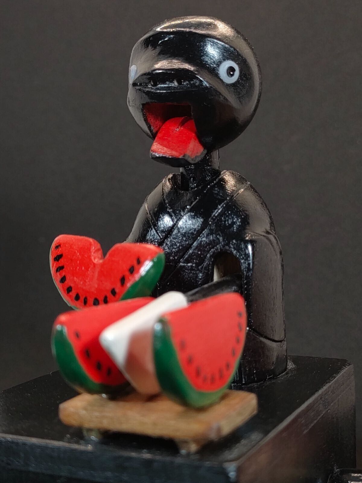 Kobe Doll watermelon eater toy Showa Kobo Kazuokaya