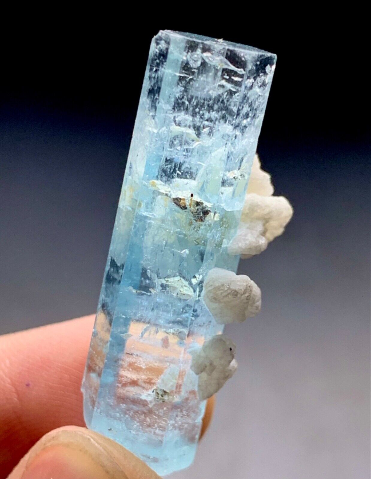 28 Carat Aquamarine Crystal Specimen from Pakistan