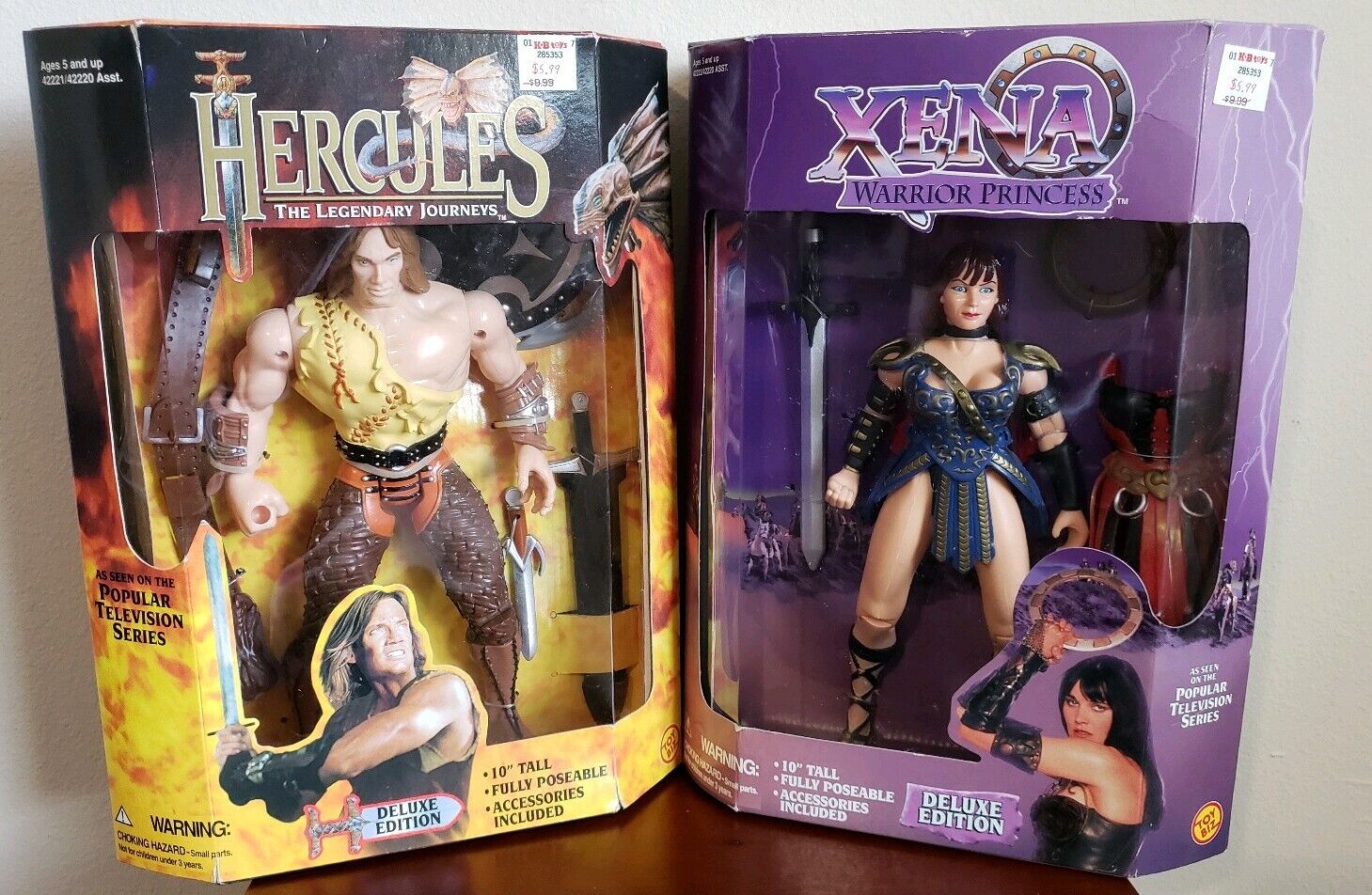 Hercules & Xena Warrior Princess Dynamic Duo 12