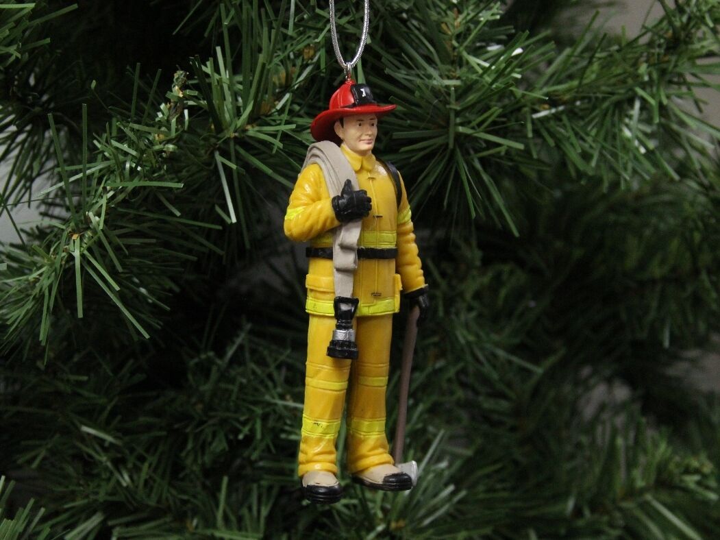 Firefighter, Fireman Christmas Ornament