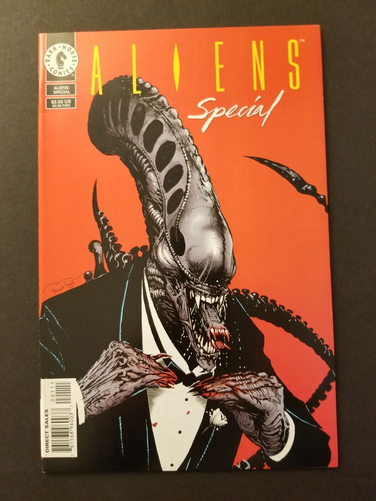 Aliens Special #1 NM 1997 Dark Horse Iconic Tuxedo Frank Teran Cover RARE