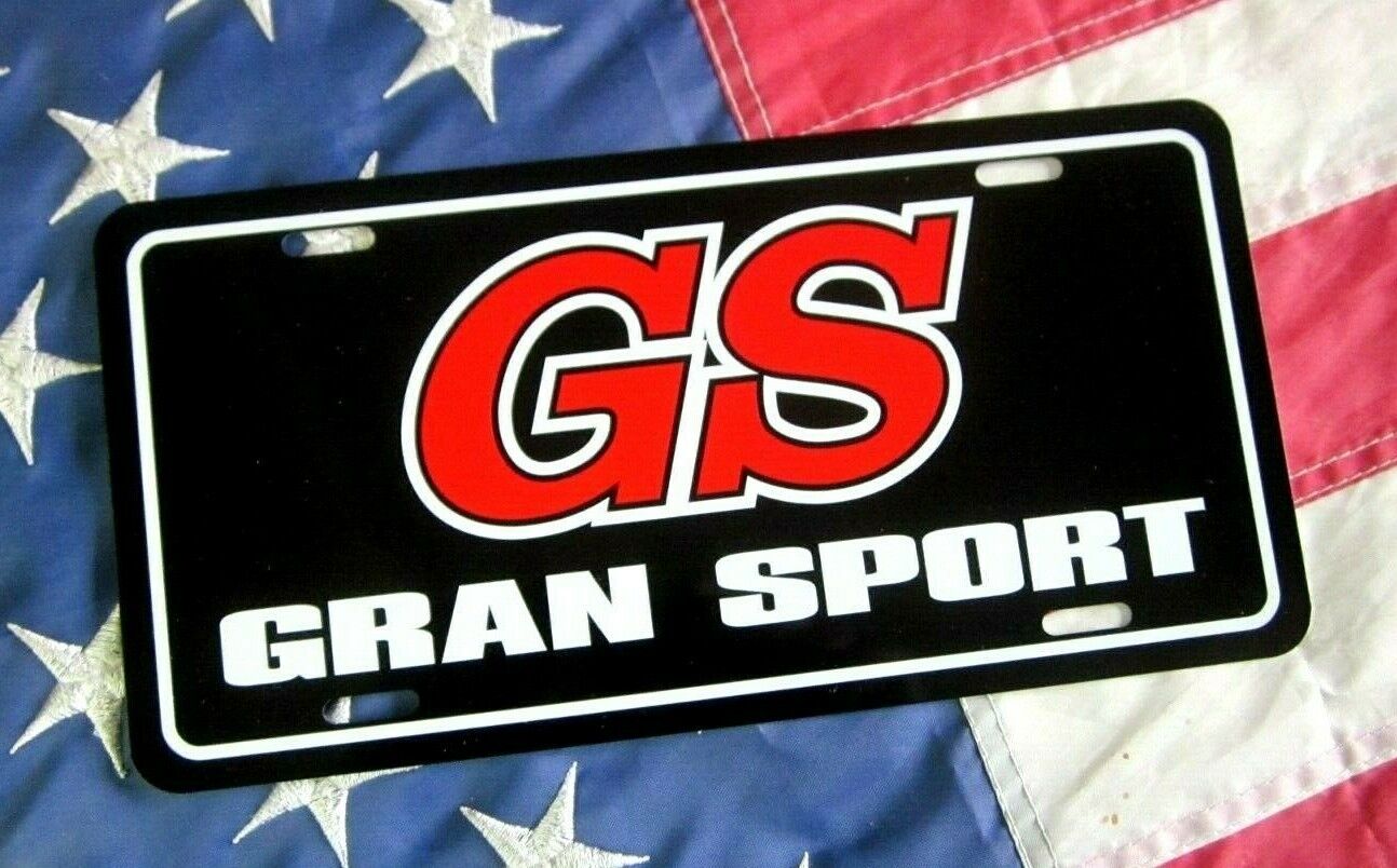 Buick GS license plate car tag 1965 1966 1967 1968 1969 1970 1971 Gran Sport