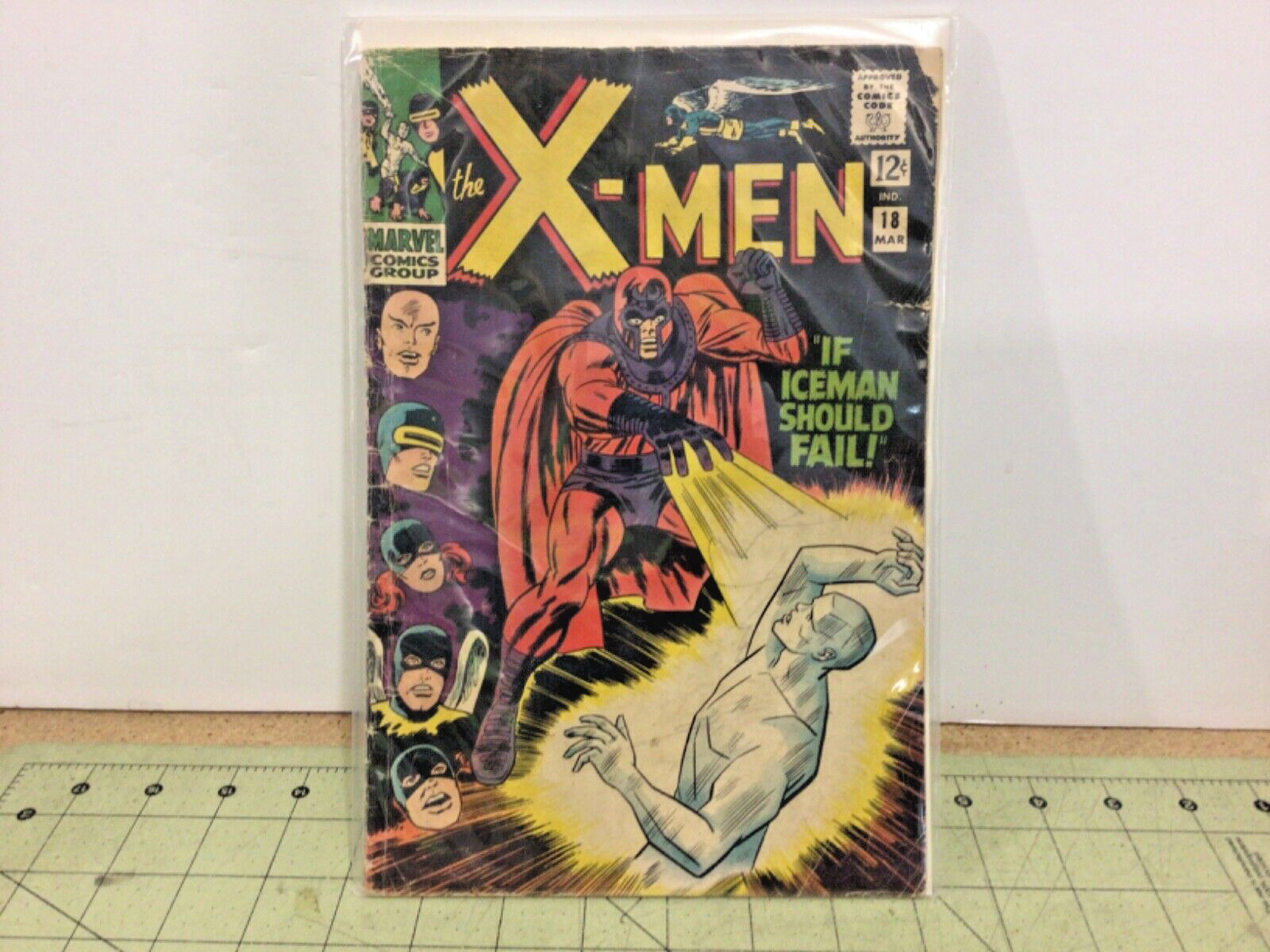 Vintage Marvel Comics X-Men Comic #18 as-is