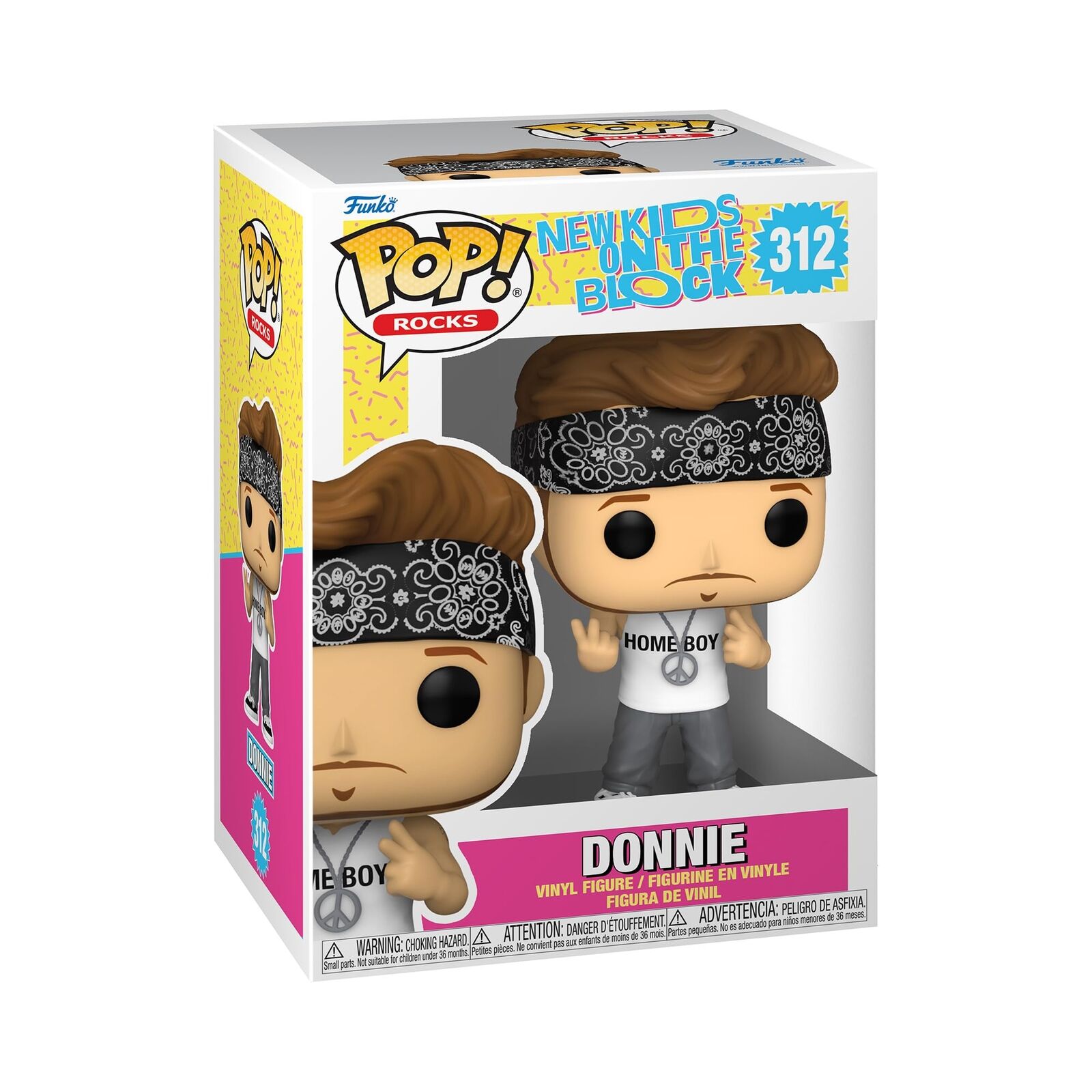 Funko POP Rocks: NKOTB - Donnie Wahlberg - New Kids on the Block - Collectable 