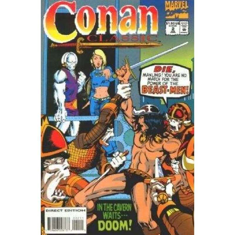 Conan Classic #2 in Near Mint condition. Marvel comics [o]