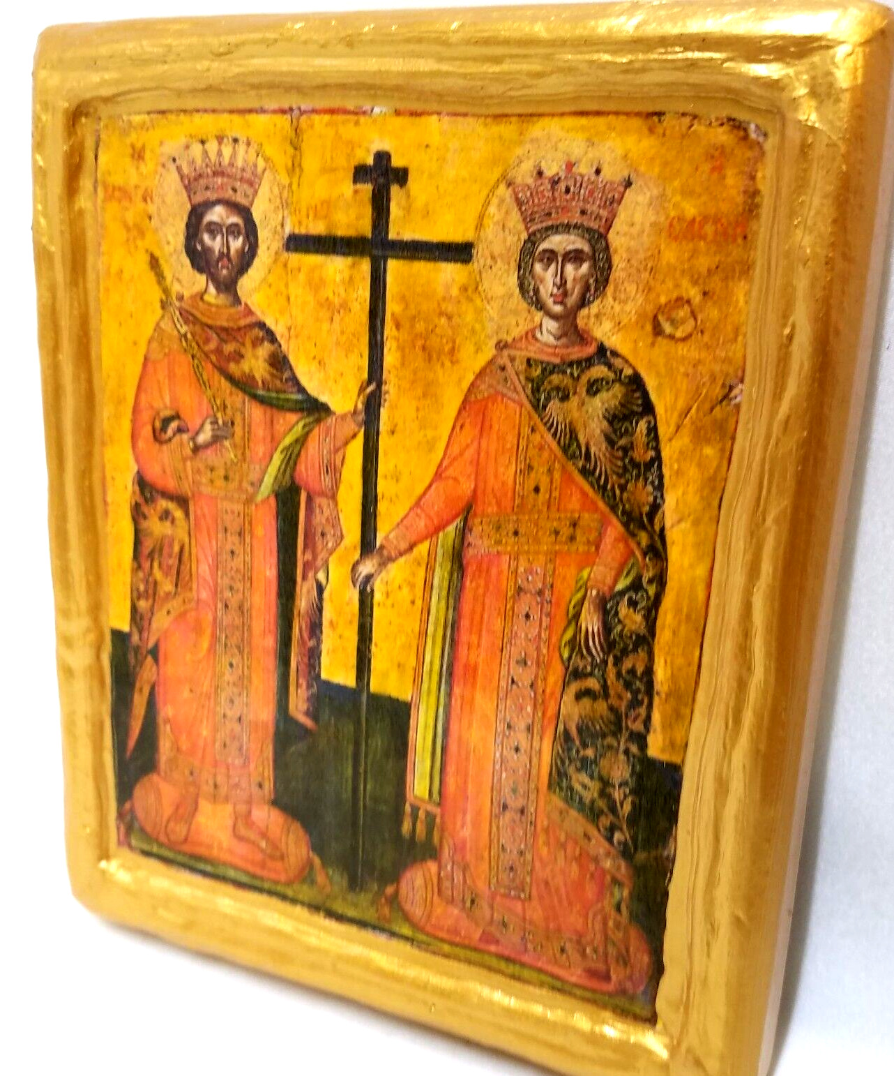 Saint Constantine and Saint Helen ΑΓΙΟΙ ΚΩΝΣΤΑΝΤΙΝΟΣ Κ ΕΛΕΝΗ Orthodox Greek Icon