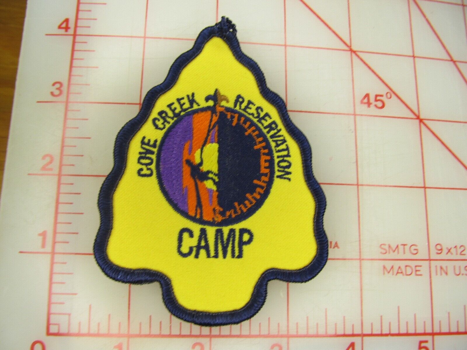 Cove Creek Reservation collectible camp patch (p33)