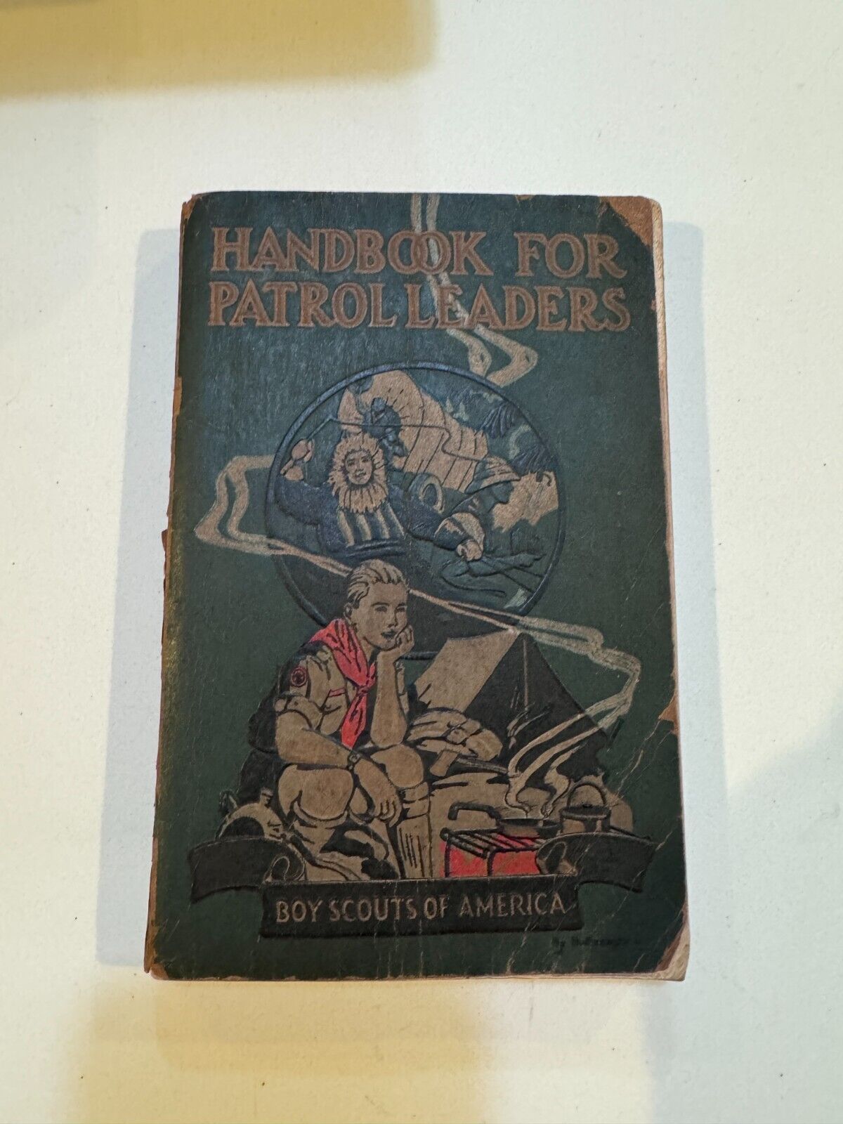 BSA Handbook for Patrol Leaders William Hillcourt 1929 2nd Print Paprbck BS-181